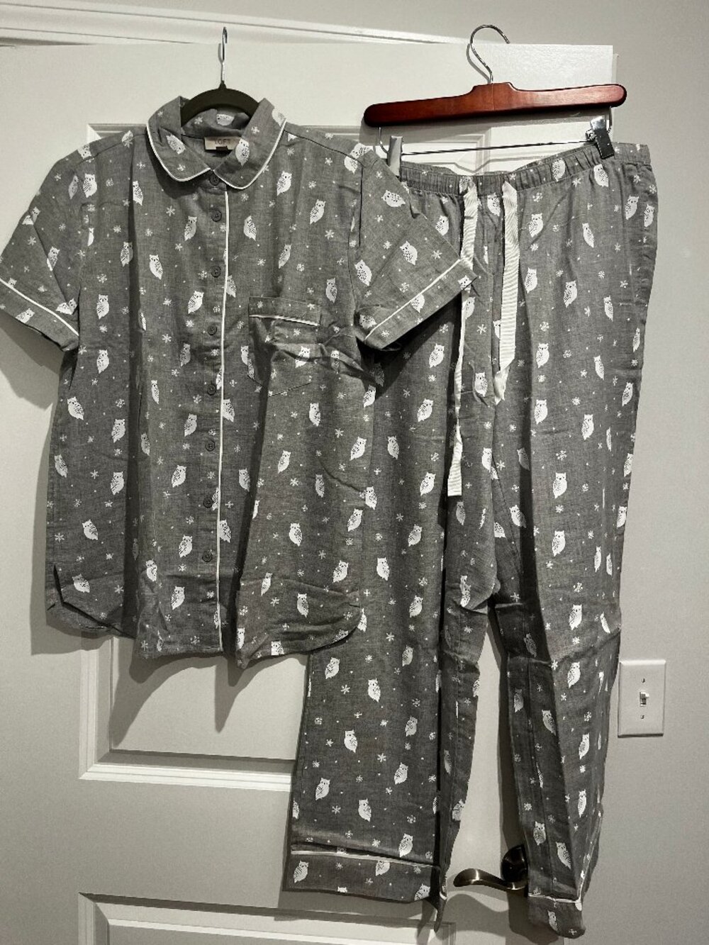 Loft 2 piece pajama set